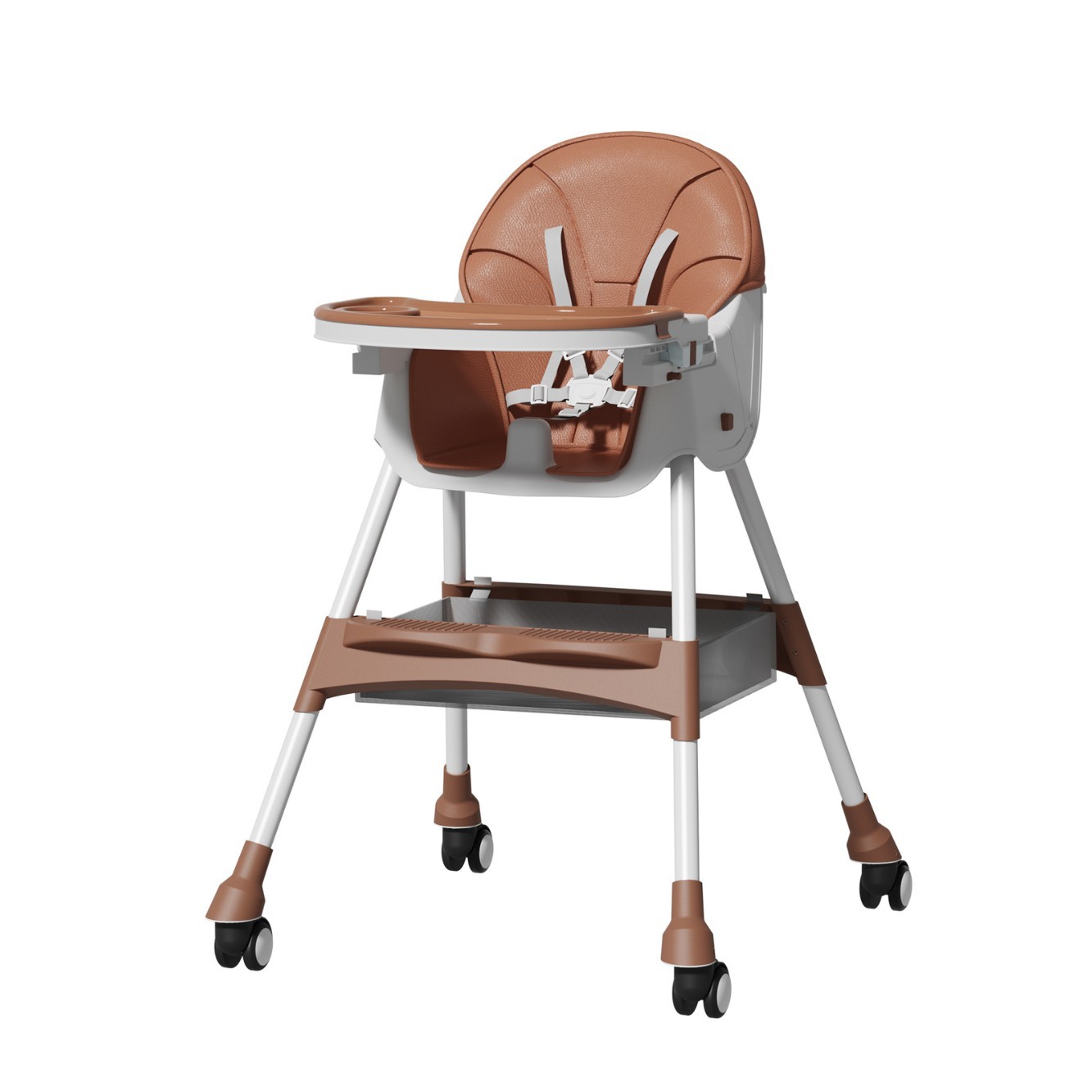 Silla de comedor para bebés multifuncional ajustable sillón de comedor para niños plegable portátil para bebés comedor para bebés caseros mesa de comedor para bebés