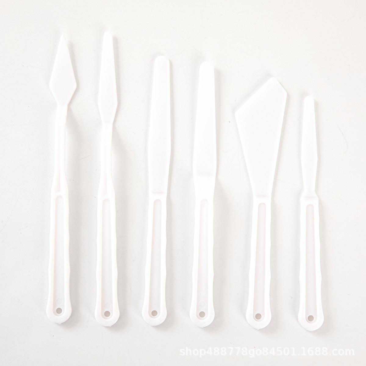 Nuevas herramientas de toner estudiantes plásticos herramientas de arte acrílico cuchillo de toner de pintura al óleo al por mayor