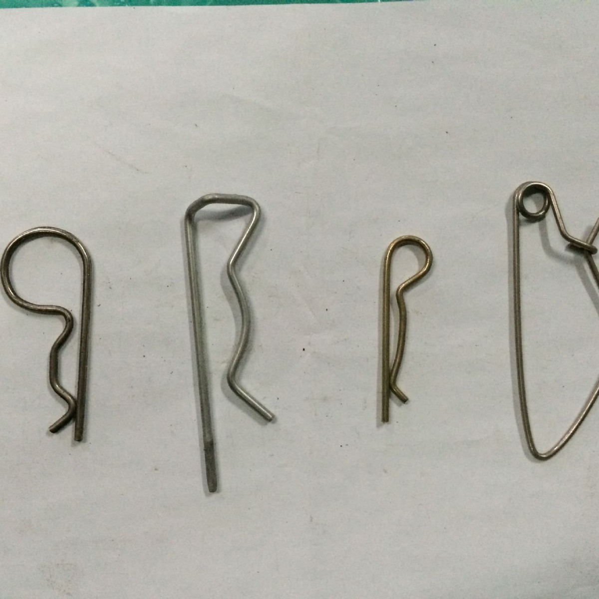 不锈钢R形销R形销卡簧渔具卡销别针弹簧R型销插销高强度插销