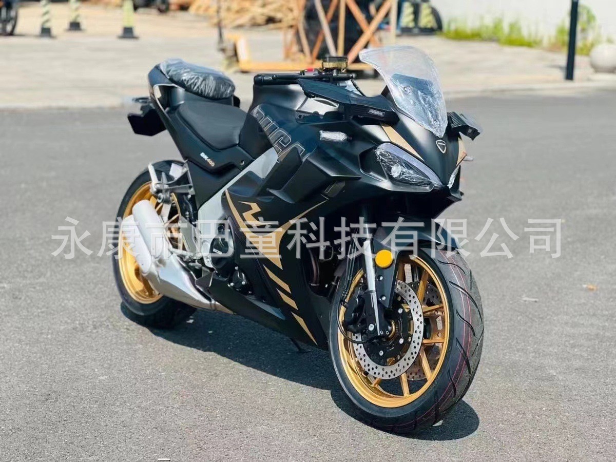 Foreign Trade Cross-Border Export Ducason Dk400Cc Motorcycle Sports Car Heavy Motorcycle Twin-Cylinder Water-Cooled Road Race