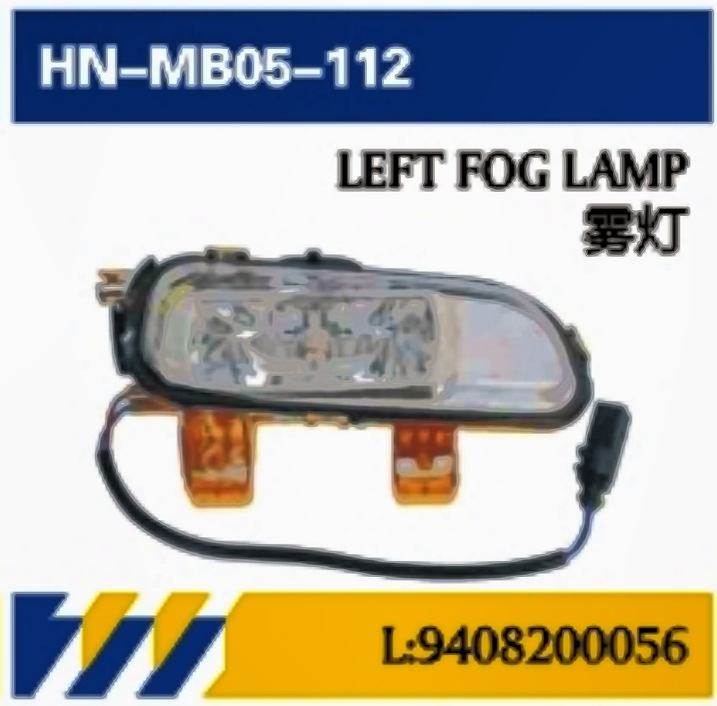 Para camiones Mercedes-Benz Axor Headlight Assembly / Fog Light / Steering Light / Light Cover Bump A-Pillar Support