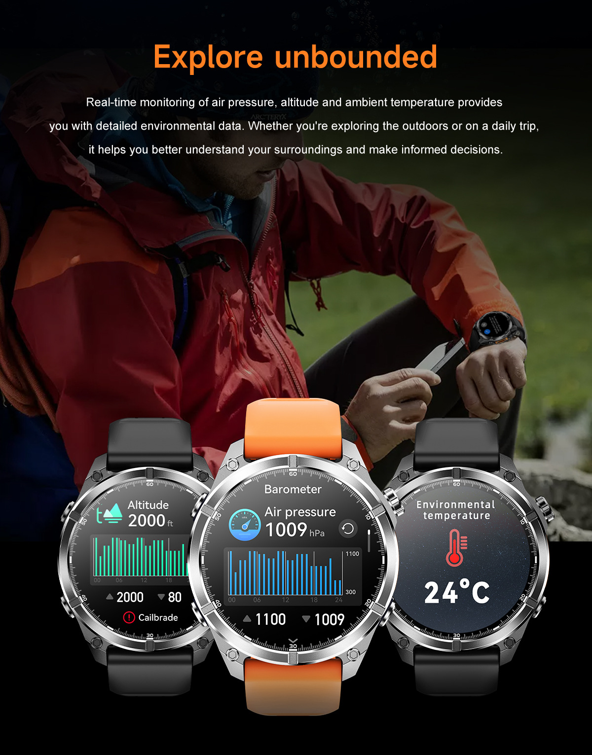 Smartwatch With Bluetooth Calling And Led Flashlight Sports Watch_voghion.com
