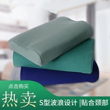 批发军绿色枕头内务枕头学生军训枕头橄榄绿枕04枕头枕硬质棉枕头