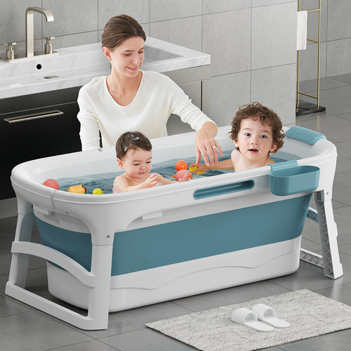 New adult bath bucket folding bathtub adult foldable bath bucket household bathing sweat steam bath bucket wholesale