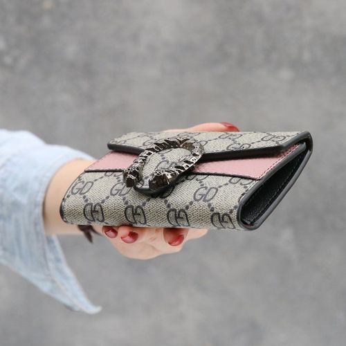 New wallet for women, Korean version, short, three-fold coin purse for female students, fashionable mini small wallet, multi-card slot card holder for women