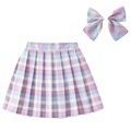 女童正版jk制服格裙儿童春装学院风半身裙百褶裙秋季裙子夏天短裙