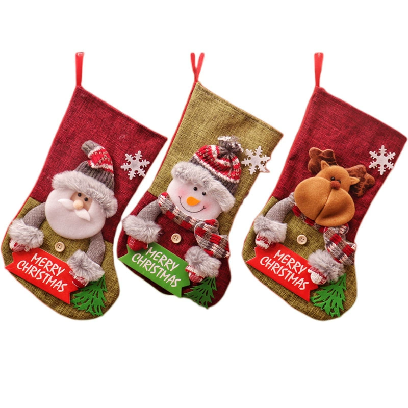 Большие детские Cartoon Christmas носки, подарок на день рождения