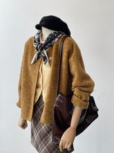 欧货短款双面羊绒大衣女款新款韩版加厚小个子羊毛呢外套