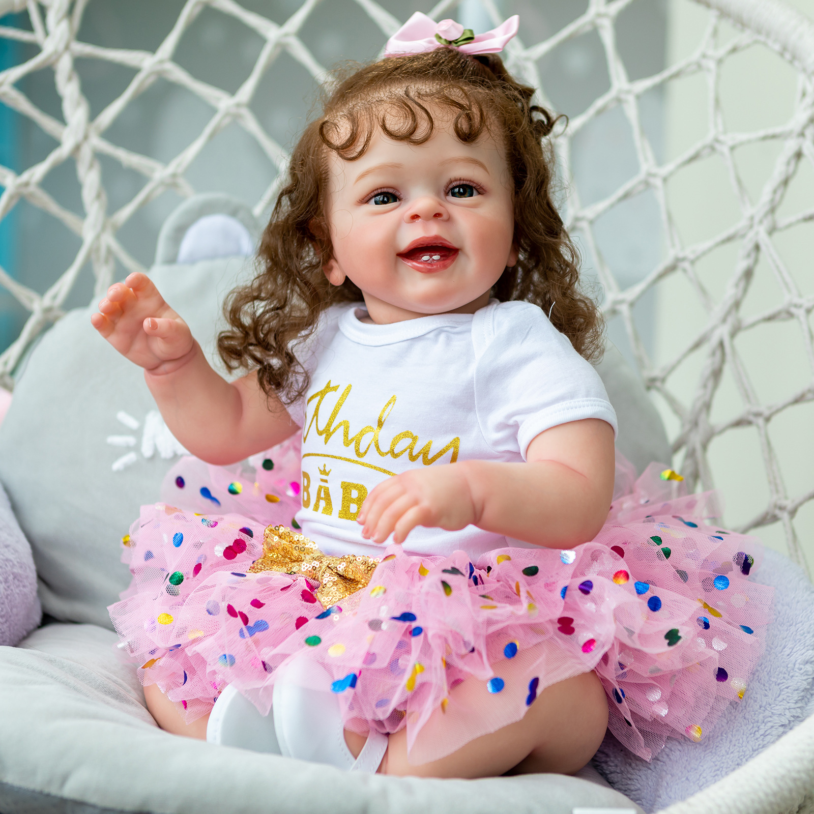 Npk60cm simulación bebé princesa muñeca transfronteriza e-commerce suministro de una pieza de entrega deseo Amazon