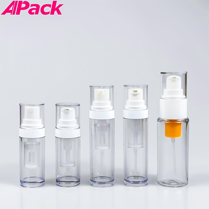 现货10ml15ml30ml二合一按压水粉混合瓶固液干湿子母瓶包装定制