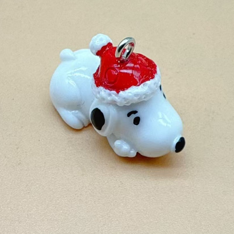 立体漫画かわいい子犬樹脂アクセサリークリーム接着剤 DIY 携帯電話ケースヘアピンキーホルダーペンダント車の装飾品|undefined