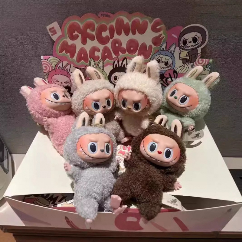 现货泡泡拉布布毛绒公仔速发心动盲盒搪胶脸潮玩手办礼物祖国版|undefined