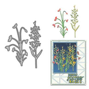 Metal Carbon Steel Embossing Knife Mold Handbook Decoration Plant Flower Pattern Handmade Paper Art Carbon Steel Knife Mold Cross-Border Delivery