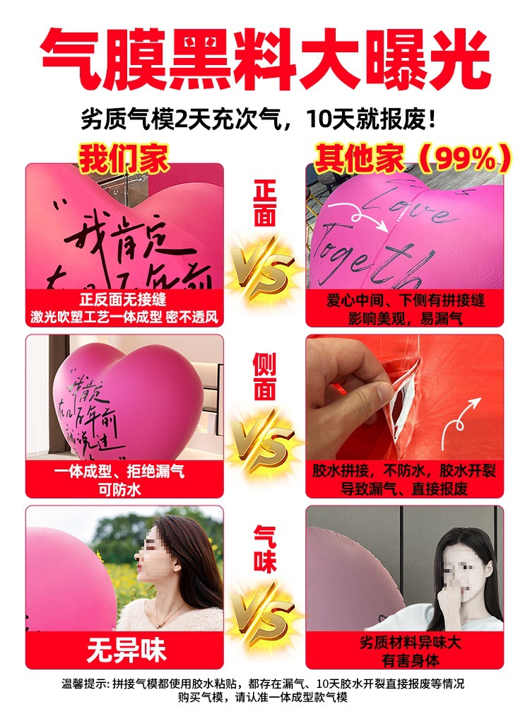 Chinese Valentine's Day Love Balloon Engagement Arrangement…