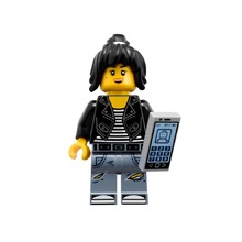 便装妮雅 城市幻影人仔积木武器拼装玩具兼容乐高便服凯忍者寇 杰