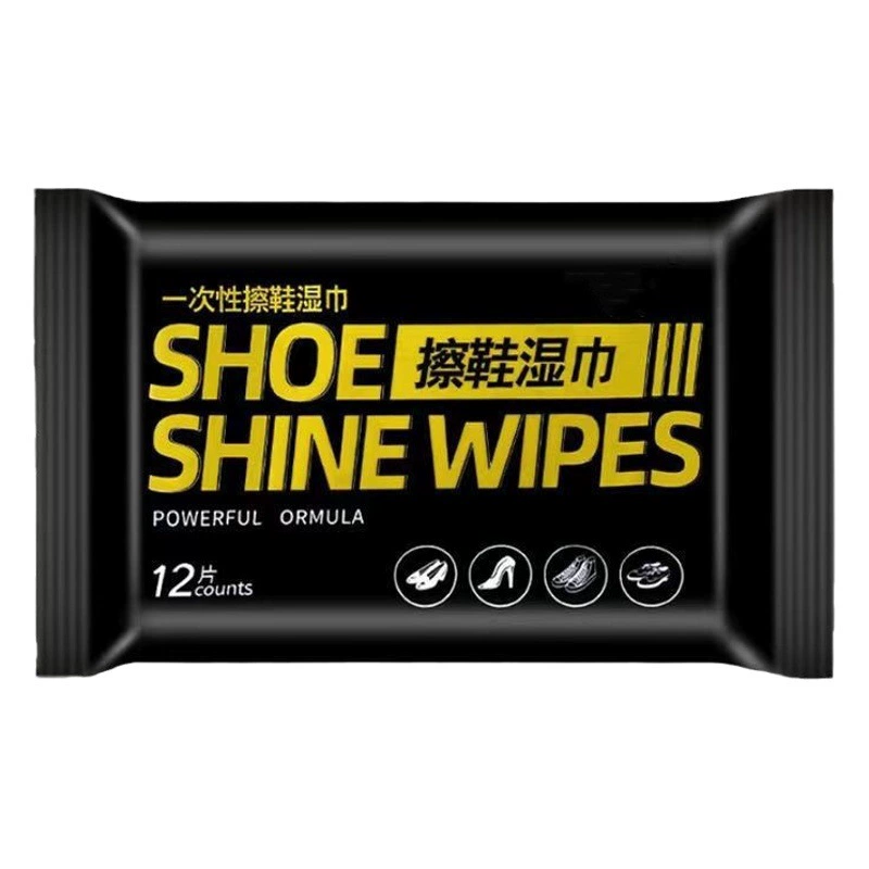 Обувь Влажные салфетки 12 Портативные одноразовые влажные салфетки для курения Одноразовая обувь из артефактов Сильная дезактивация Заводской магазин