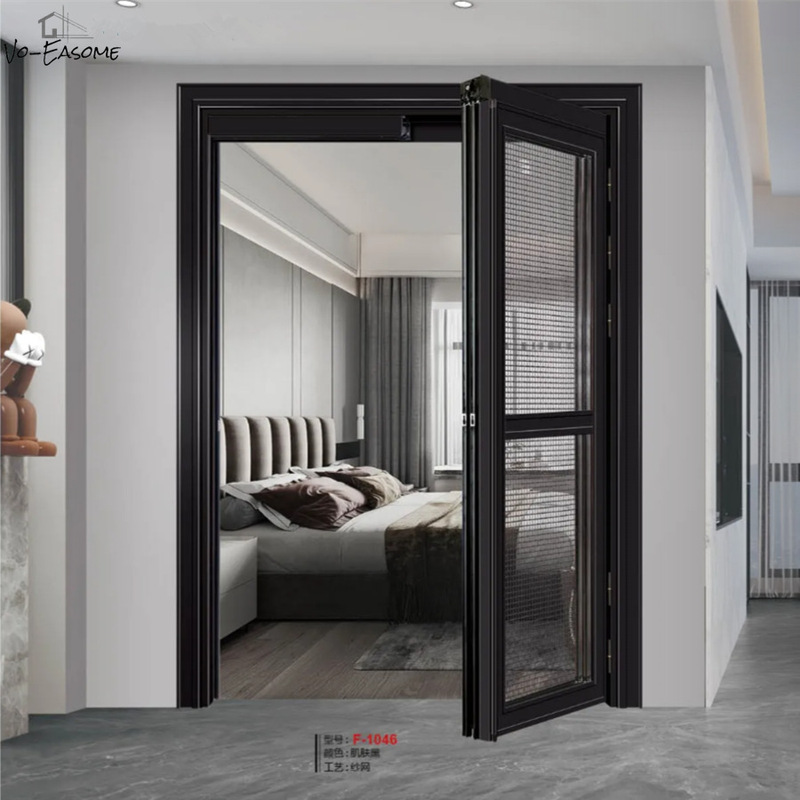 Aluminum alloy PT door PD door glass door flat sliding door kitchen door toilet door passage balcony door fashion light luxury