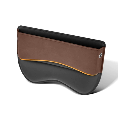 Storage Artifact, Car storage bag/box - brown-suede