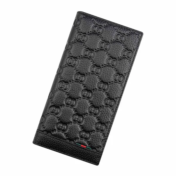 Factory wholesale men's long clip layer cowhide long men's bag live selling multi-card credit card holder men's wallet