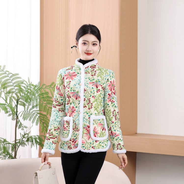 Live cotton coats keep you warm in cold weather!Fashionable women's…