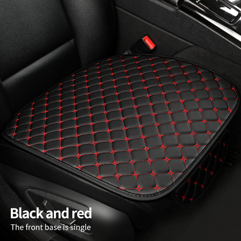 Cojín de asiento de automóvil transfronterizo, cojín de asiento de cuero de tres piezas, cojín de asiento de automóvil de cuero, asiento de automóvil general