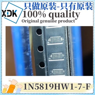 Original 1N5819HW1-7-F Silk Screen SL Package SOD-123F 40V 1A Rectifier Diode US Platform