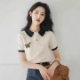 绝美夏季短袖独特针织衫