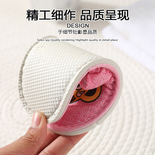 Manufacturer wholesale hotel children's disposable slippers B&B hospitality travel portable five-star home hospitality
