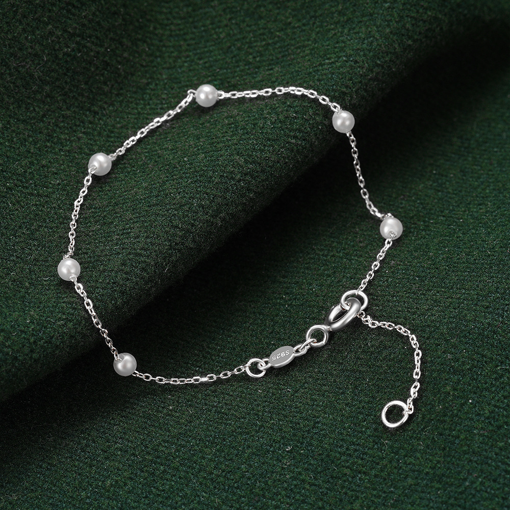 Élégant Géométrique Argent Sterling Placage Bracelets display picture 9