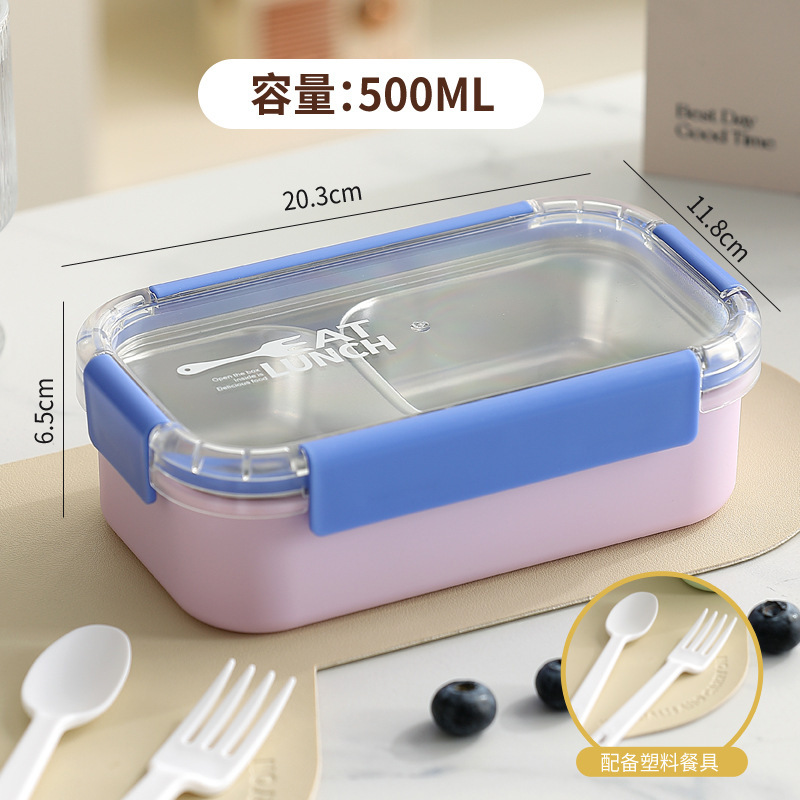 高品質 304 断熱ステンレス鋼弁当箱弁当箱電子レンジ学生オフィスワーカー密封弁当箱卸売|undefined
