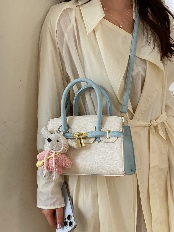 Bolso para mujeres 2026 nuevo estilo de alto nivel lichi estampado bolso portátil de platino ligero lujoso estilo versátil bolso de hombro inclinado