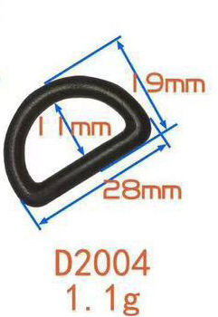 Venta directa de fábrica de hebillas de plástico en forma de D, hebillas de cinco puntas, hebillas triangulares, hebillas de media luna, hebillas de ajuste y hebillas en forma de D. image 23