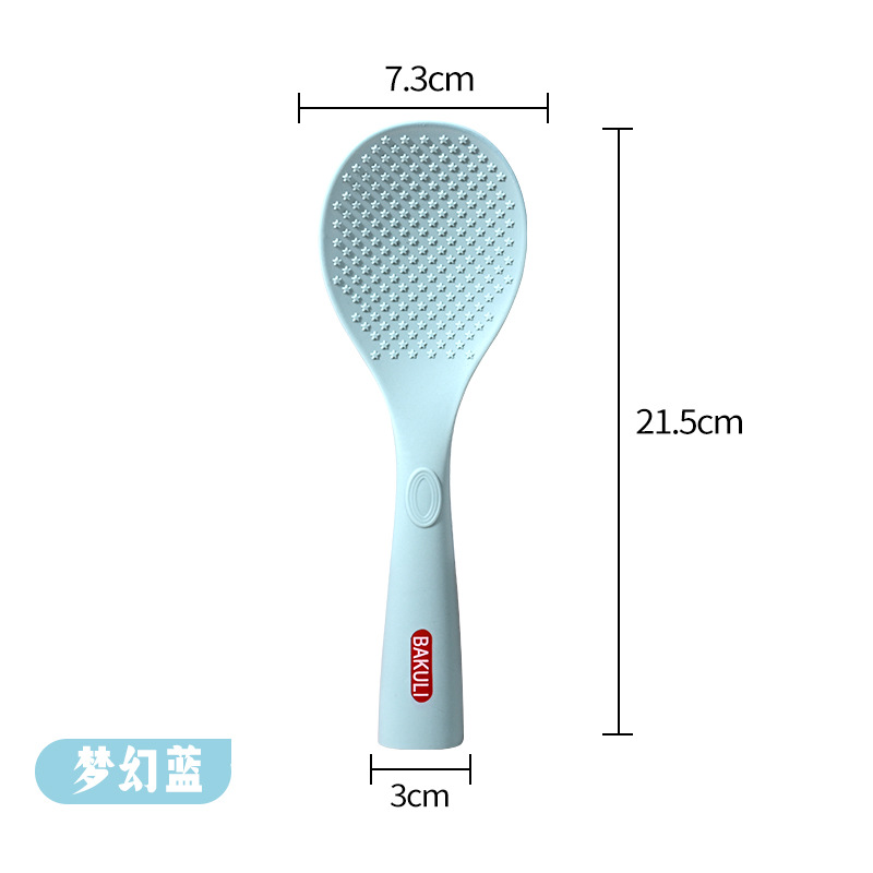 Cucharas de arroz de silicona no tocan pala de arroz se puede poner en alta temperatura cocina doméstica para adultos otros