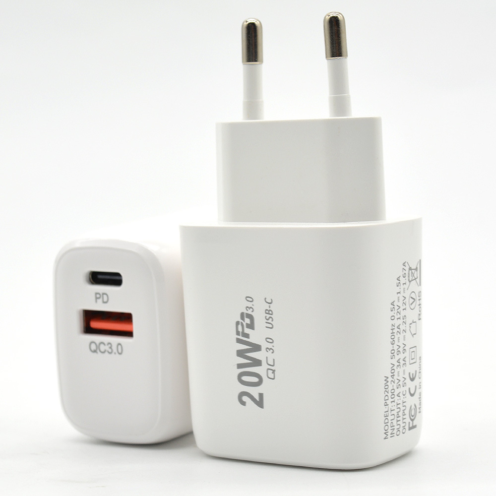 20W 통통한 A+C--흰색 유럽 표준