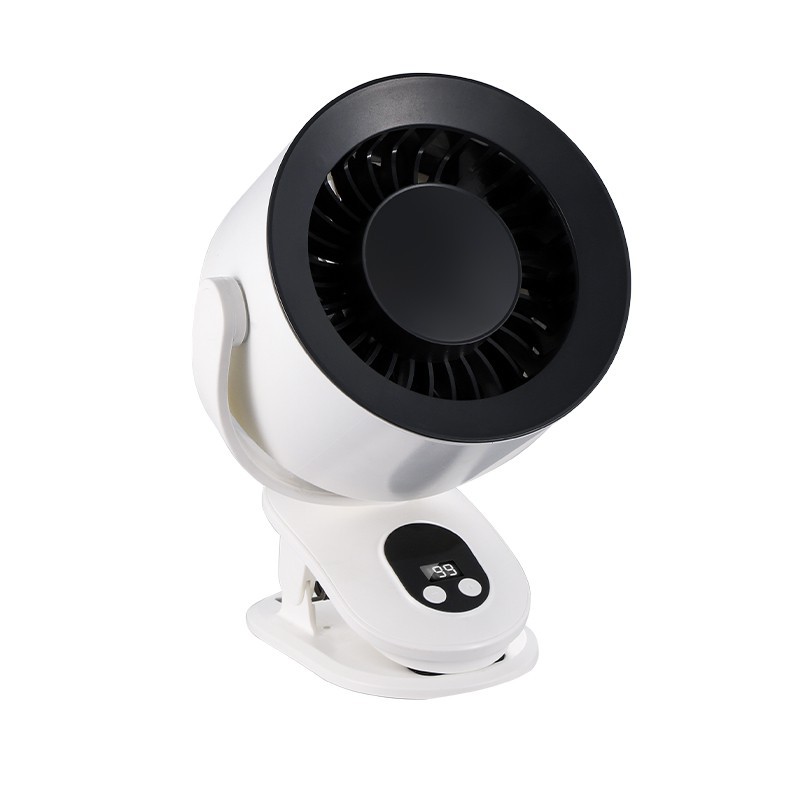 Nuevo tipo de oficina doméstica pequeña doméstica ligera interior puede soportar enchufable de escritorio ventilador de visualización digital antideslizante