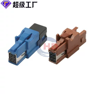 DJ7049R-0.4-21 适用于汽车接插件线束车用连接器插头配端子 4孔