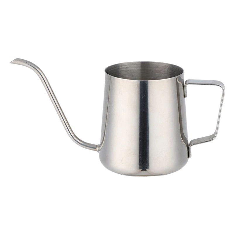 Оптовая продажа от производителя: чайник из нержавеющей стали для заваривания кофе методом пуровер, кофеварка для капельного заваривания на открытом воздухе, кофейник с тонким носиком для кофейных зерен, бытовой кофейник в японском стиле