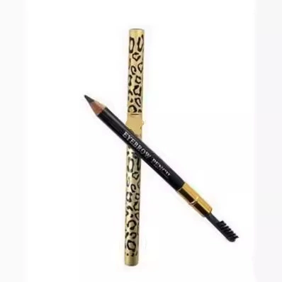 Double-sided eyebrow pencil, headband, no smudge