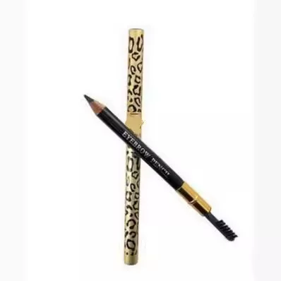 Double-sided eyebrow pencil, headband, no smudge