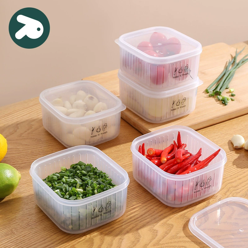 Onion ginger and garlic special drain box, fresh -keeping box kitchen onion storage box, home with food and fruit storage box