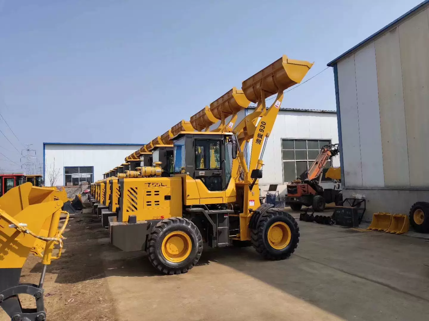 厂家直销农用液压装载机 四驱运输工程装载机