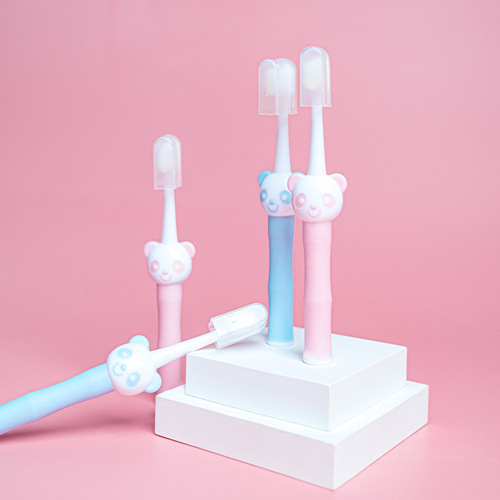 Haoniu soft-bristled children's 1-3-6-12 years old soft-bristled toothbrush infant and toddler baby toothbrush soft-bristled wholesale