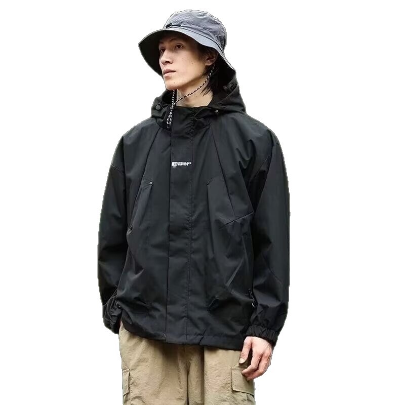Ropa de asalto para hombres 2026 invierno suelto chaqueta de marca de moda impermeable chaqueta de trabajo casual japonesa abrigo image 6