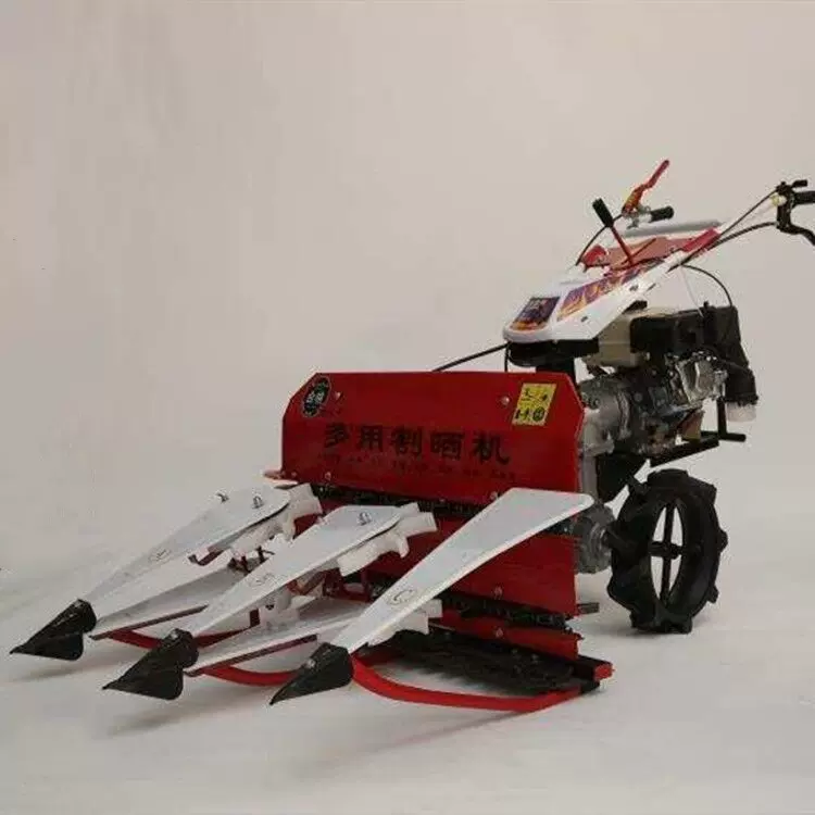 水稻谷子玉米收割机 小麦谷子稻子割晒机 谷子水稻割晒机