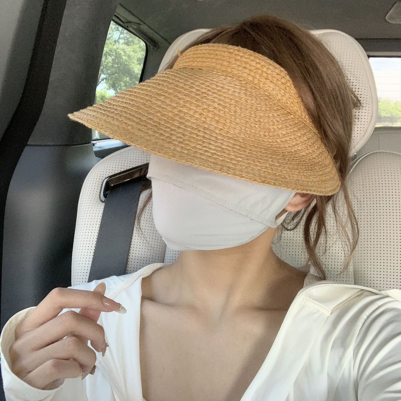 Máscara de protección solar de nailon completo, nueva máscara de color sólido de verano, cara de seda de hielo de alto valor, máscara de viento de conducción de estilo Gini