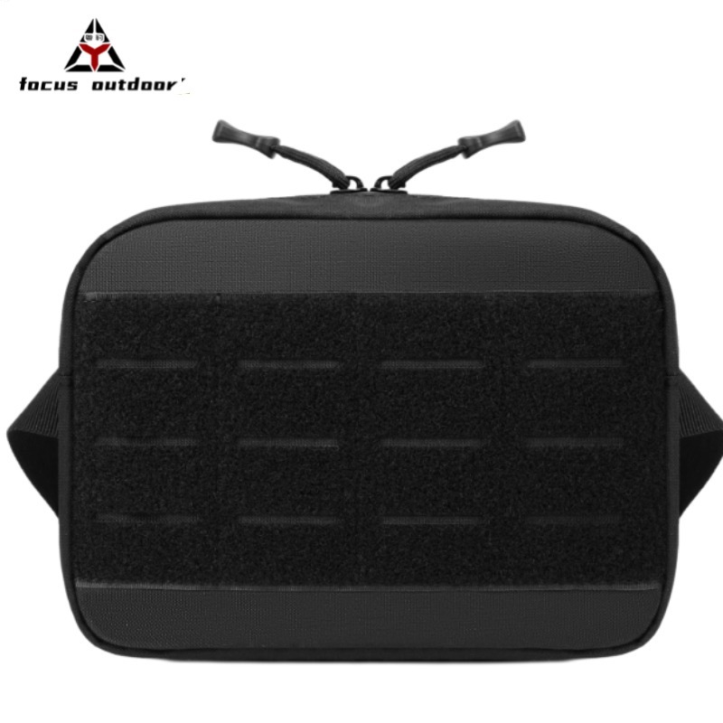 Riñonera deportiva transfronteriza al aire libre corte por láser MOLLE para montar riñonera para hombre Riñonera táctica multifuncional en stock