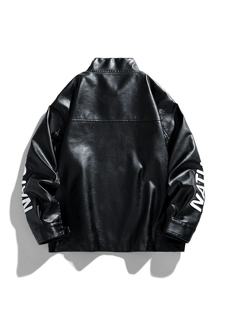Jacket, Windproof Polyurethane Autumn Jacket, Thickened Cotton-Lined, Sizes M–3XL