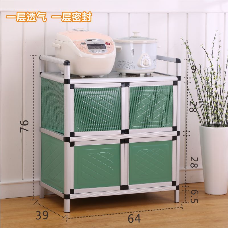 Fábrica de venta directa gabinete de platos gabinete de cocina doméstico simple gabinete armario de almacenamiento gabinete multifuncional