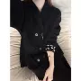 新款冬季加厚撞色家居服