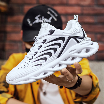 shoes Trendy shoes Diddy new pattern Korean Edition Versatile leisure time motion Running shoes soft sole non-slip Low ventilation